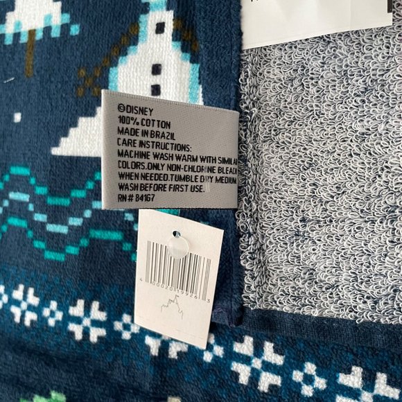 Disney Parks Frozen Elsa Anna Olaf Sven Snowgies Trolls Beach Towel - Picture 8 of 8